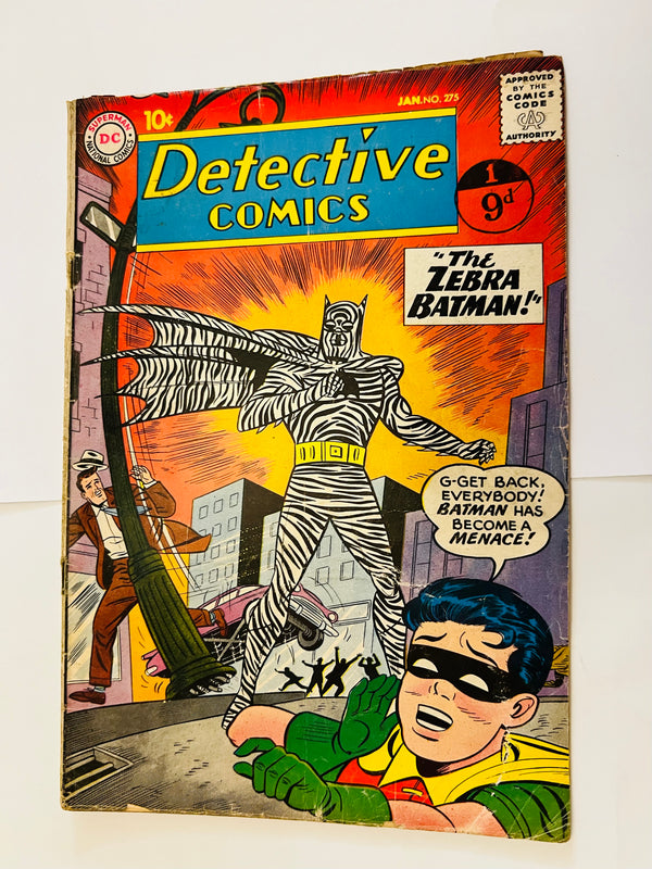 DC - Detective Comics #275 (1960) Zebra Batman