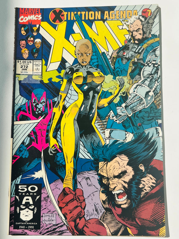 Marvel - The Uncanny X-Men #272 X-Tinction Agenda Part 7 (1990)