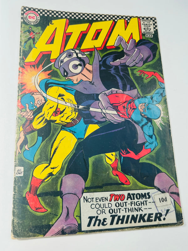 DC - The Atom Issue 29 Silver Age Comic (1967) FN 6.0 Grade