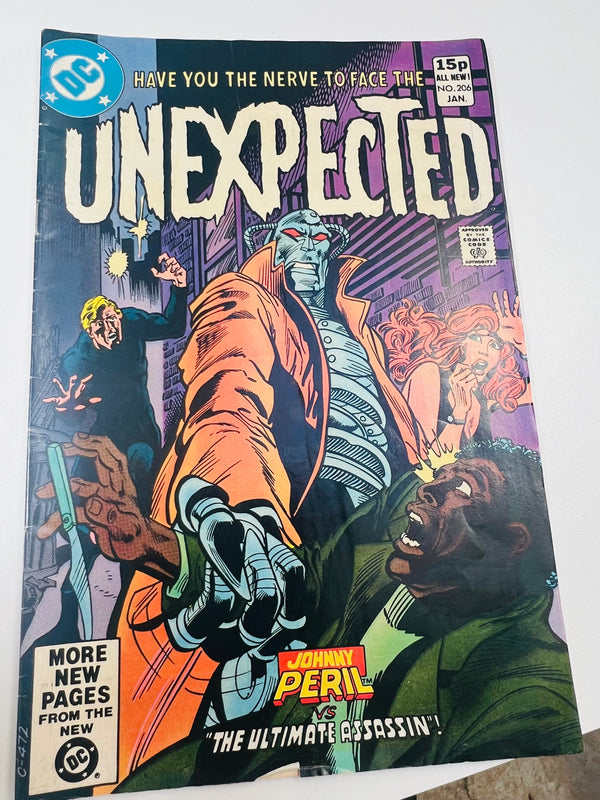 DC - The Unexpected Issue 206 Bronze Age Comic (1981) FN 6.0 Grade