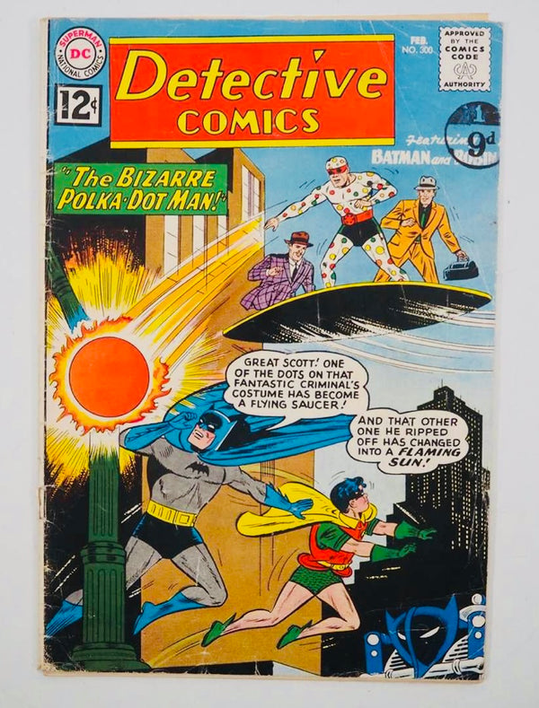 DC - Detective Comics #300 (1962) 1st appearance of Polka-Dot Man