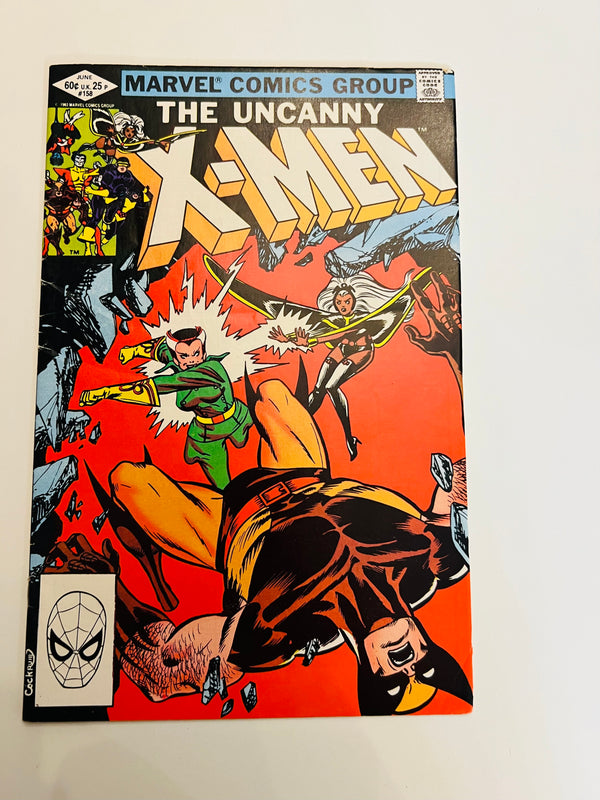 Marvel - Uncanny X-Men #158 (1982) 1st App Rogue in X-Men