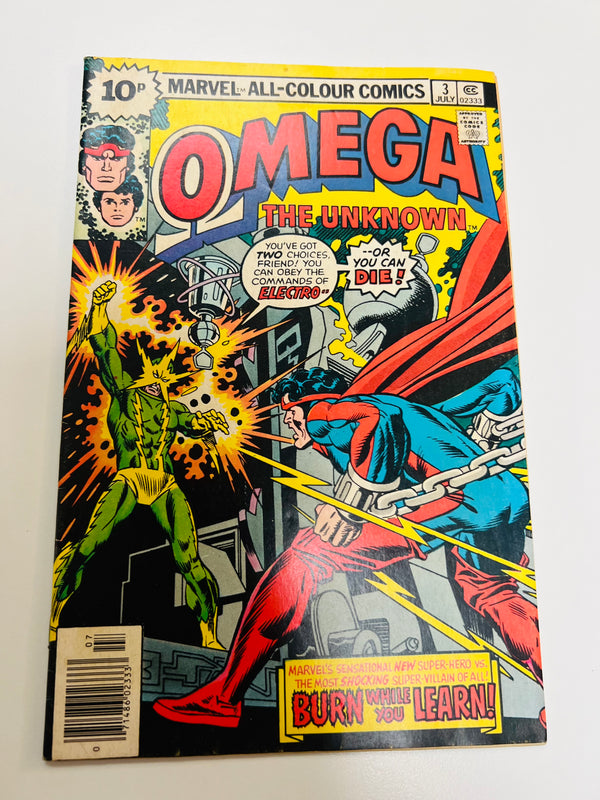 Marvel - Omega The Unknown #3 (1976)