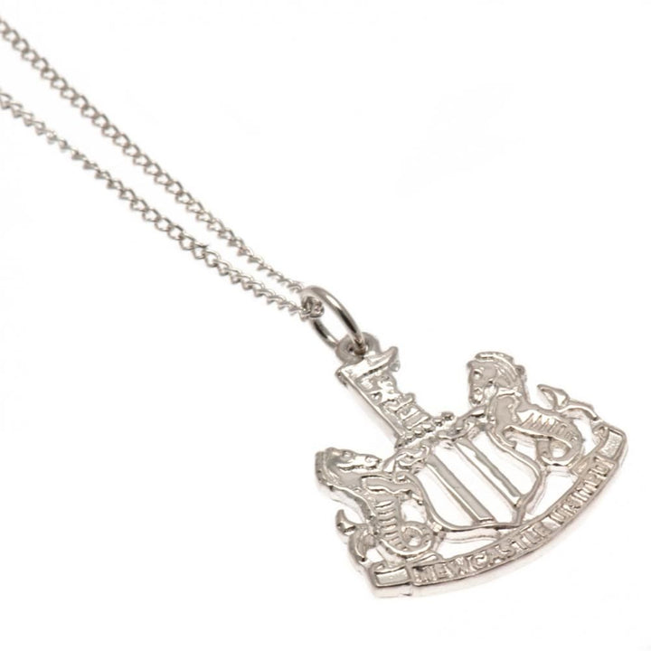 Newcastle United FC Sterling Silver Pendant & Chain by Football>Premier League>Newcastle United FC