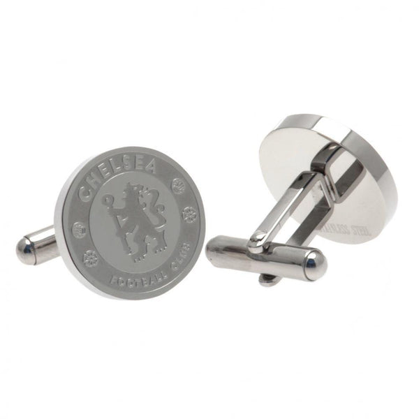 Chelsea FC Stainless Steel Formed Cufflinks