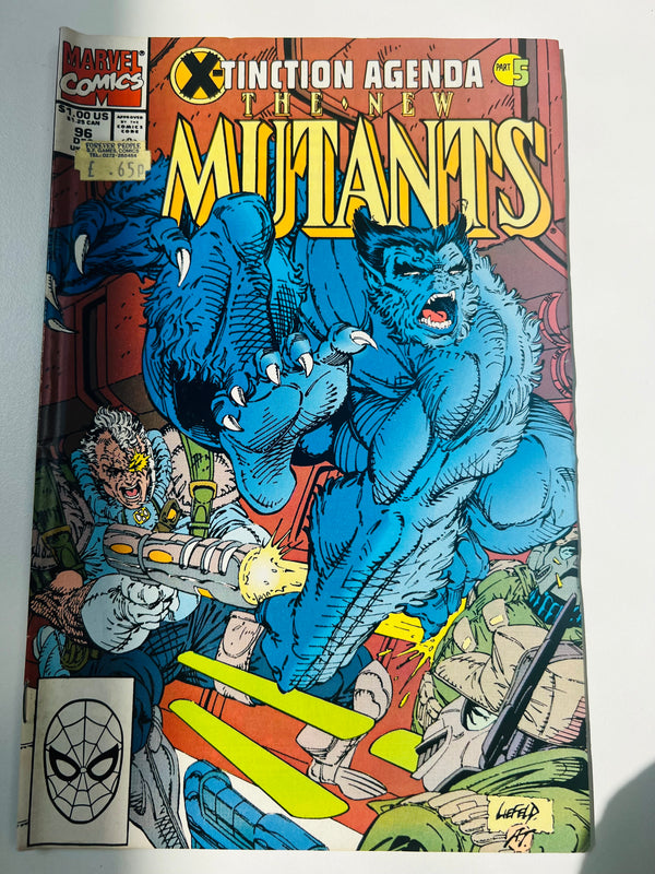 Marvel - New Mutants #96 X-Tinction Agenda Part 5 (1990)