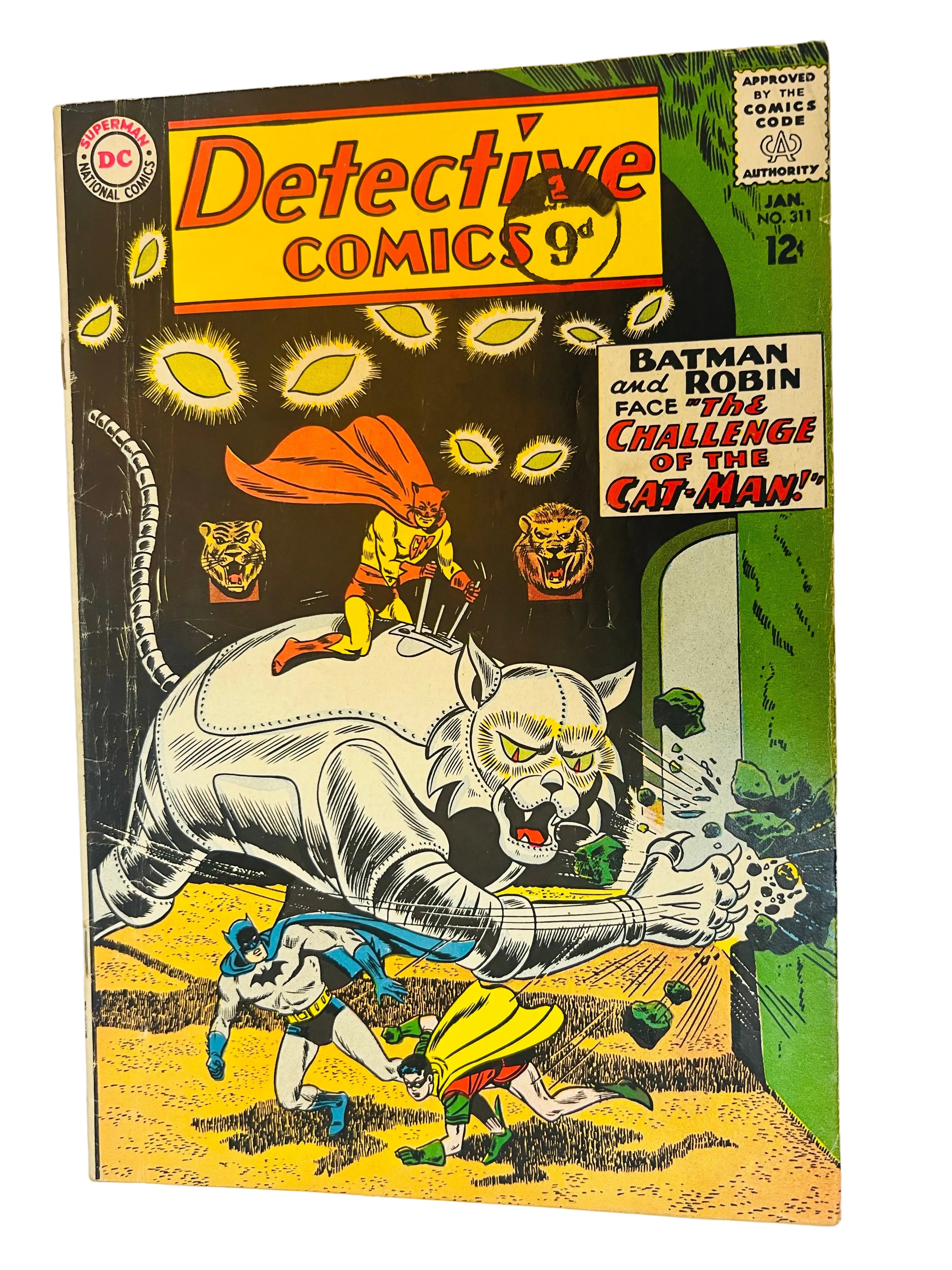 DC - Detective Comics #311 (1963) Origin Of Catman – Grin Entertainment ...