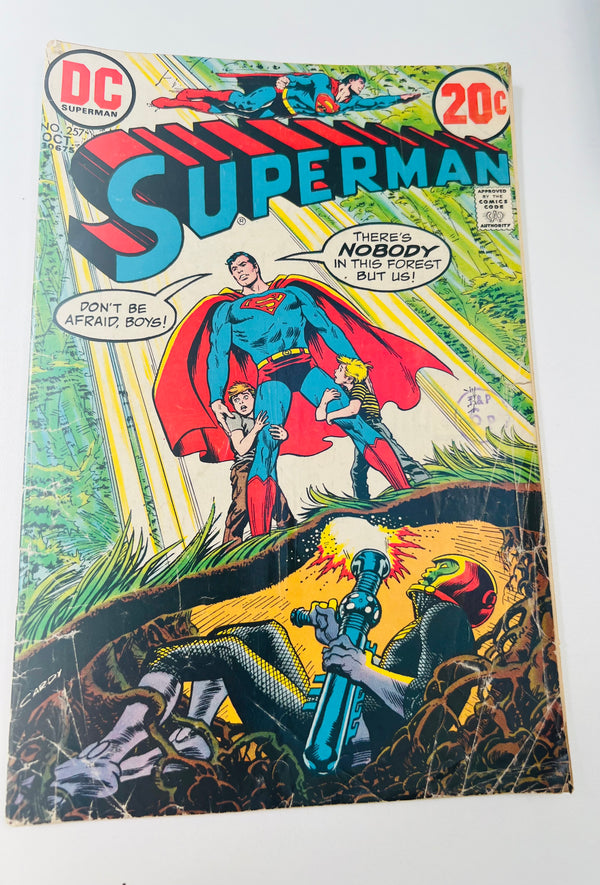 DC - Superman Issue 257 Silver Age Comic (1972)