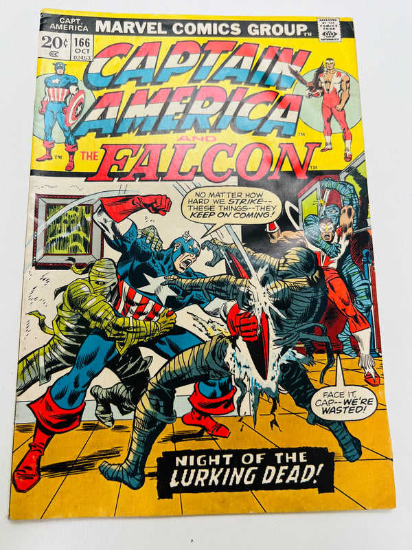 Marvel - Captain America & The Falcon #166 (1973)