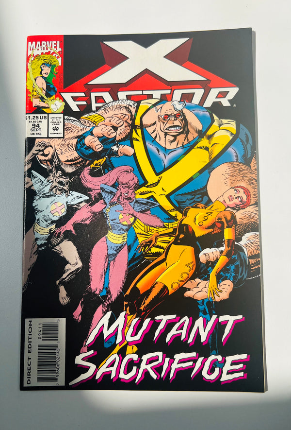 Marvel - X-Factor #94 Mutant Sacrifice (1993)