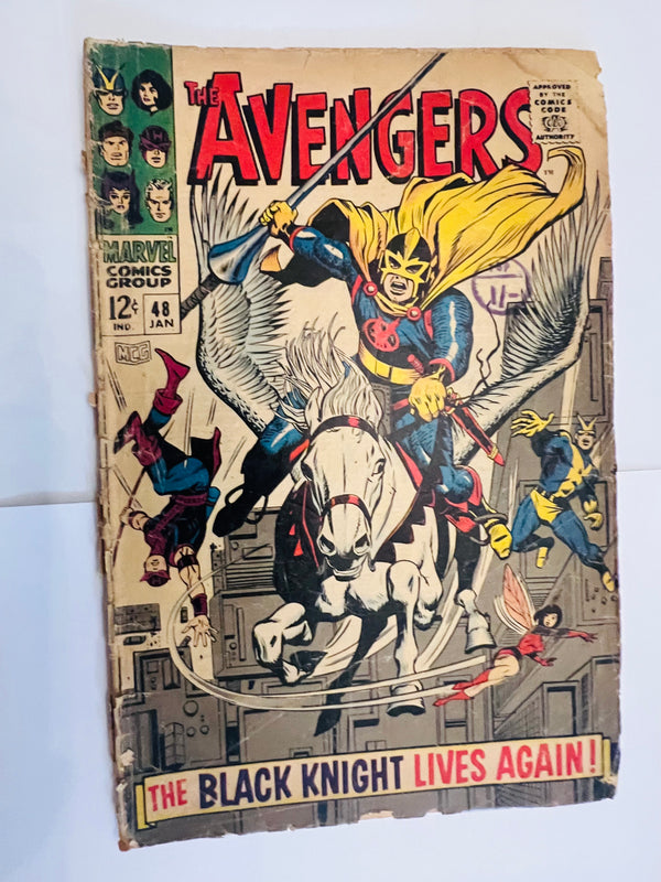 Marvel - The Avengers #48 (1968) 1st App Black Knight