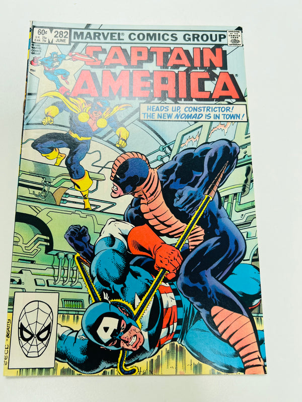 Marvel - Captain America #282 (1983) 1st Jack Monroe Nomad