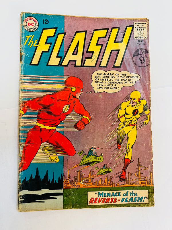 DC Comics - The Flash #139 (1963) 1st App of Reverse Flash by DC