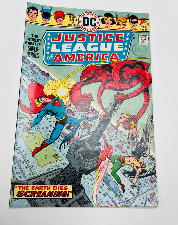 DC - Justice League Of America #129 Bronze Age Comic (1976)