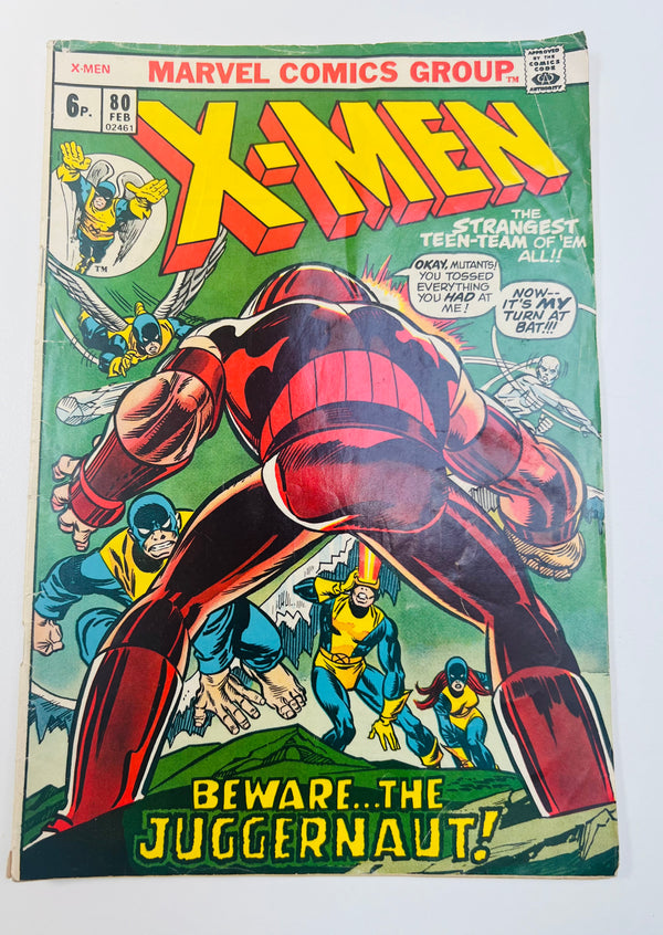 Marvel Comics - The Uncanny X-Men Issue 80 Bronze Age Comic (1973)