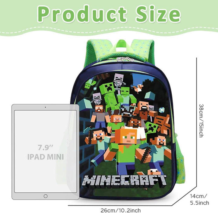 Minecraft Children School Bag 