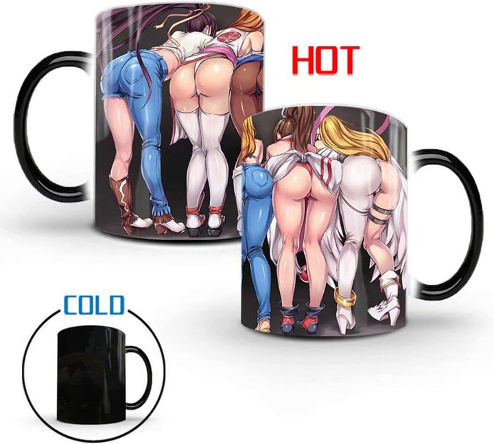 Hot Ladies Heat Changing Coffee Mug Men's Gift