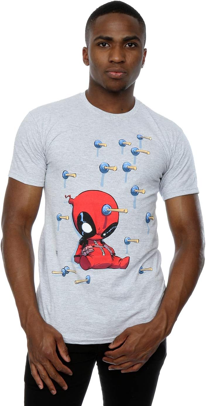 Marvel Men's Deadpool T-Shirt