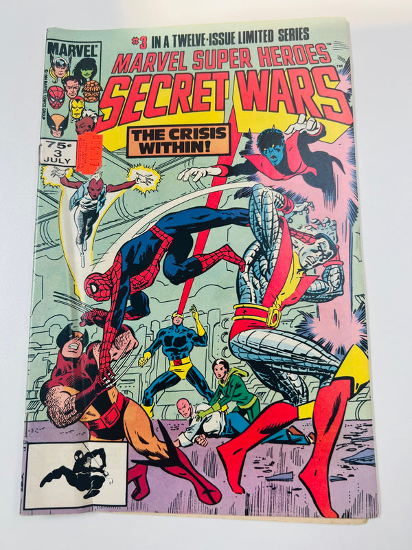 Marvel - Superheroes Secret Wars #3 1st Appearance of Volcana & Titania She Hulk (1984)