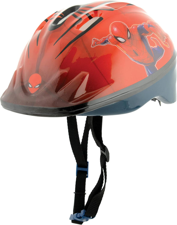 Spiderman Safety Helmet, Multi-coloured, 48cm-52cm