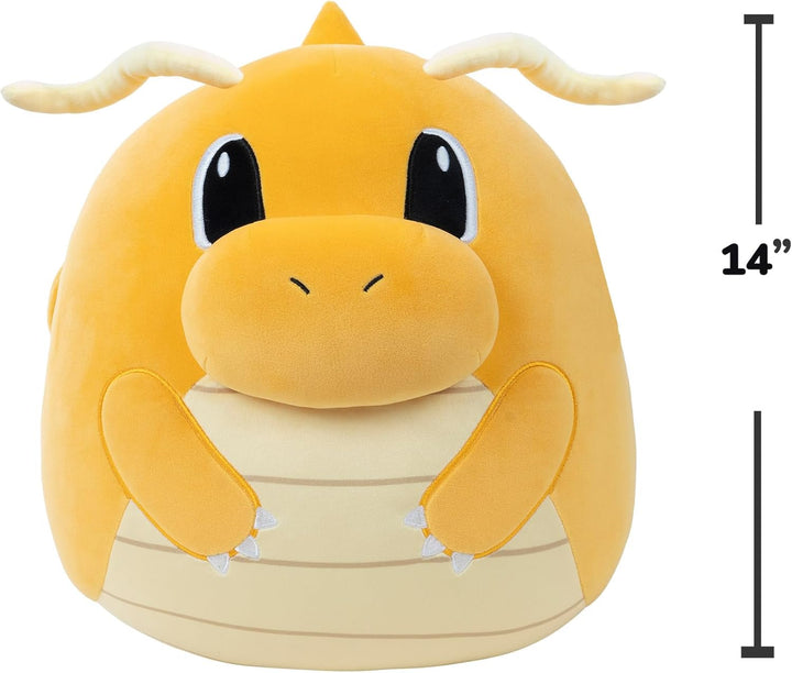 Pokémon Dragonite Squishmallow 14-Inch Plush by Entertainment>Brands>Trends>Squishmallows