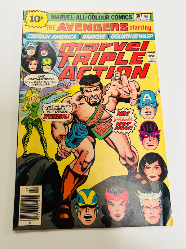 Marvel Triple Action #30 The Avengers (1976) by Marvel