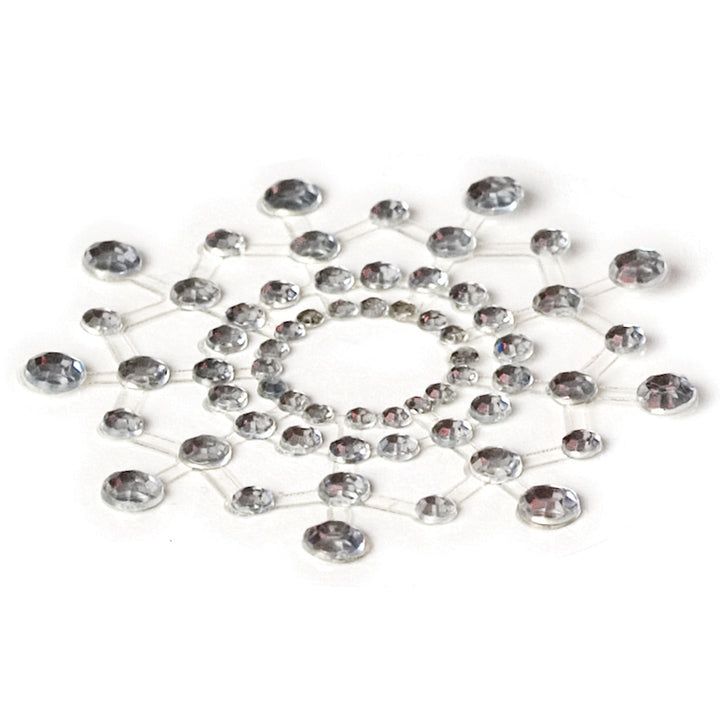 Bijoux Indiscrets Mimi Rhinestone Pasties Silver by Bijoux Indiscrets