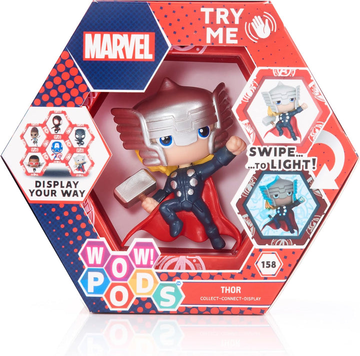 WOW! PODS - 4D Marvel Captain America Collectable Bobble-head Figure 3+