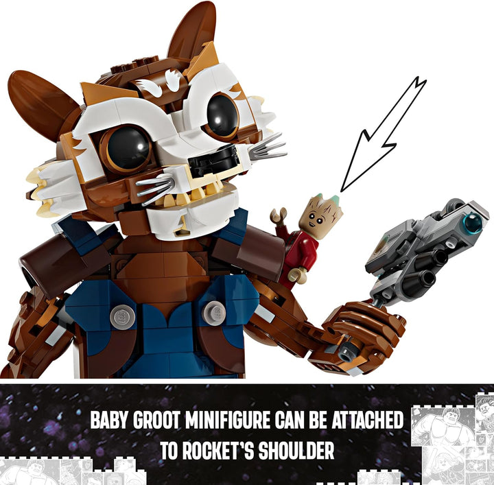 LEGO Marvel Rocket & Baby Groot, Guardians of the Galaxy by Lego