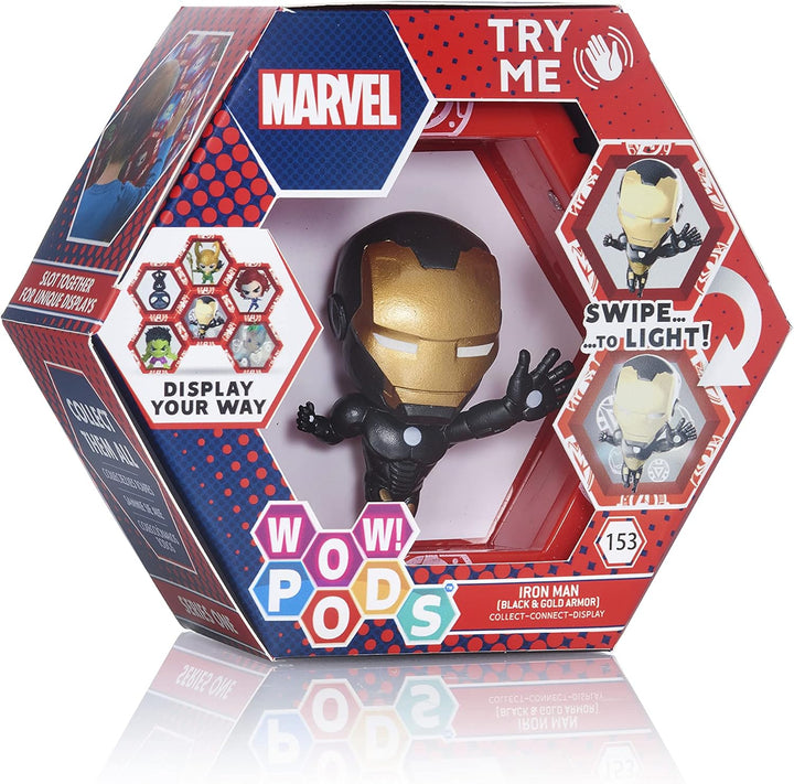 WOW! PODS - 4D Marvel Captain America Collectable Bobble-head Figure 3+