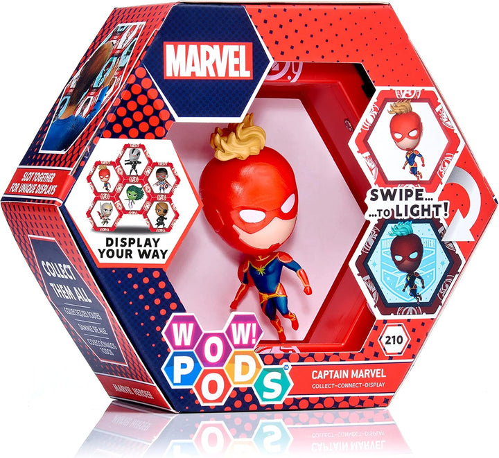 WOW! PODS - 4D Marvel Captain America Collectable Bobble-head Figure 3+