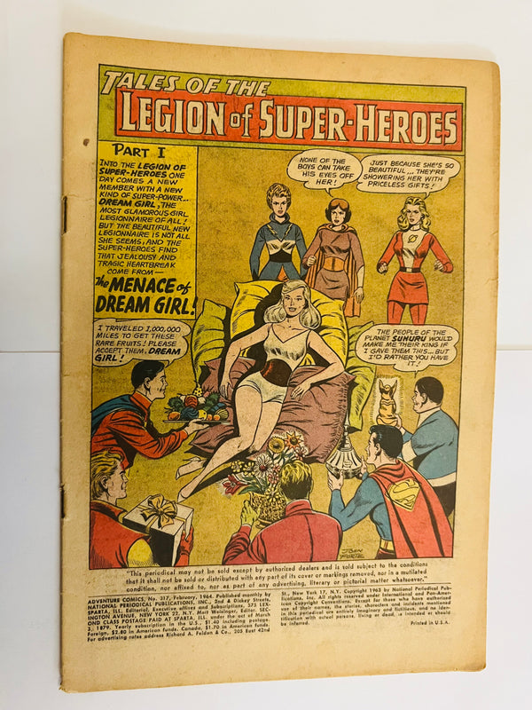 DC - Adventure Comics #317 (1964) Legion Of Super Heroes