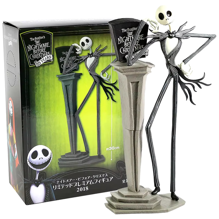 The Nightmare before Christmas 25Th Anniversary Jack Skellington Collectible Figure Model Brinquedo Toy Gift