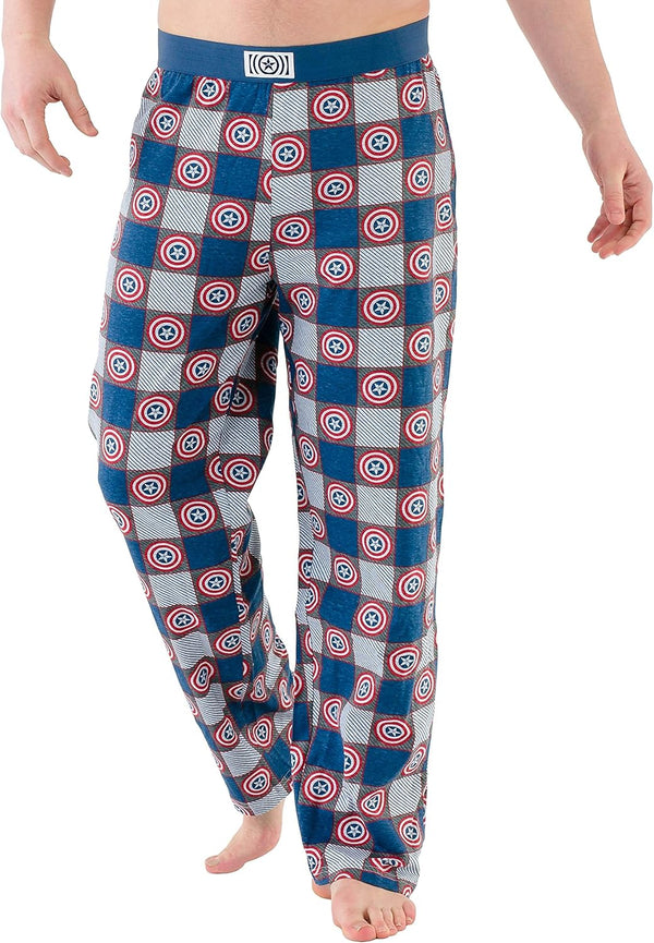 Marvel - Mens Captain America Pyjama Bottoms