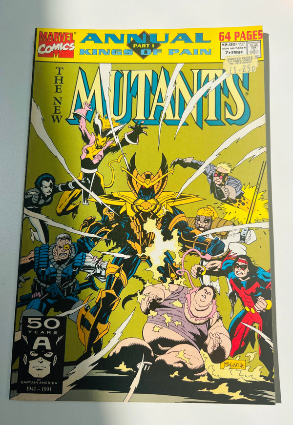 Marvel - New Mutants Annual #7 Kings Of Pain Part 1