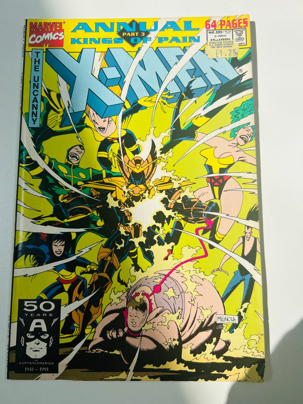 Marvel - The Uncanny X-Men Annual #15 King’s Of Pain (1991)