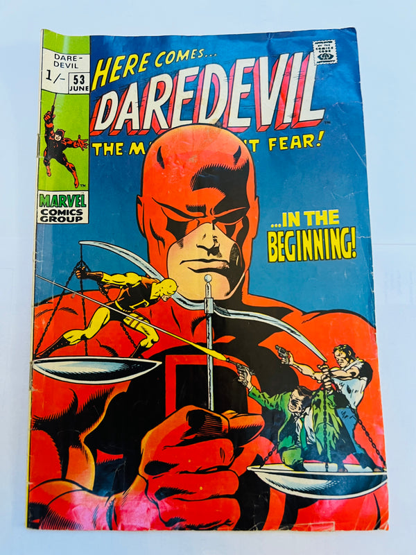 Marvel - Daredevil #53 (1969) Origin Retold