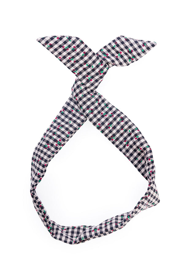 PICNIC GINGHAM HEADBAND