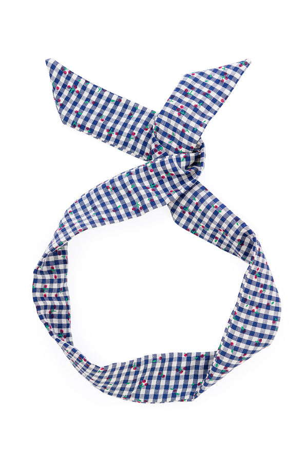 PICNIC GINGHAM HEADBAND