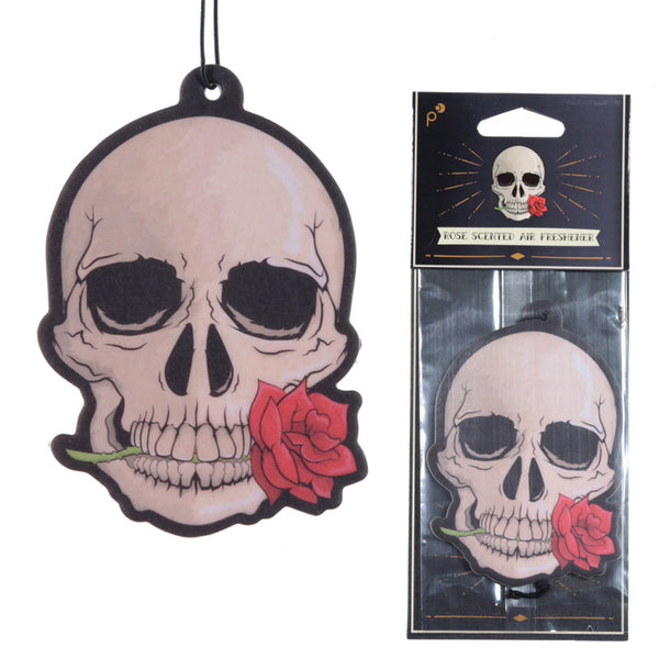 Skulls & Roses Rose Scented Air Freshener AIRF68-0