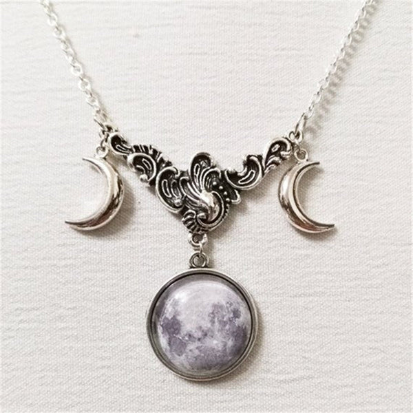 Aspect Vintage Moon Necklace-0