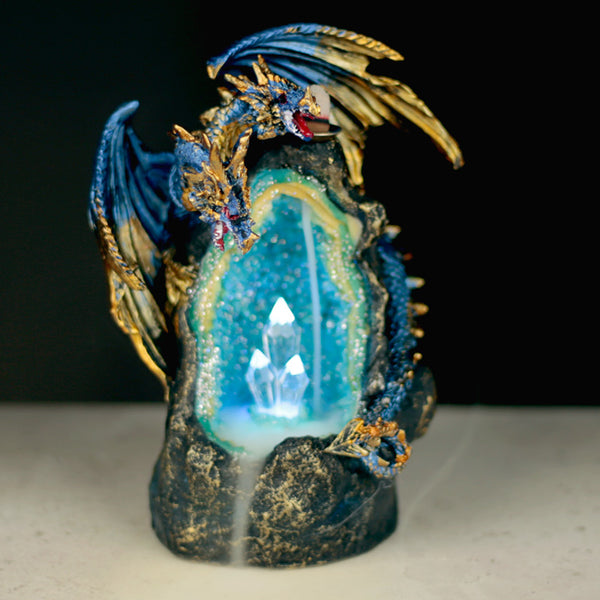 Fantasy LED Backflow Incense Burner - Crystal Dragon Cave BACK05-0