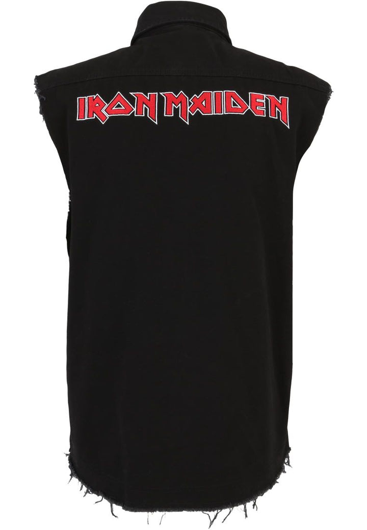 Iron Maiden Vintage Shirt sleeveless NOTB by Brandit Beasts