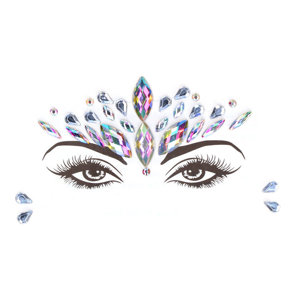 Le Desir Dazzling Crowned Face Bling Sticker-0