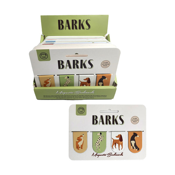 Magnetic Bookmark Set - Barks Dog BOOK19-0