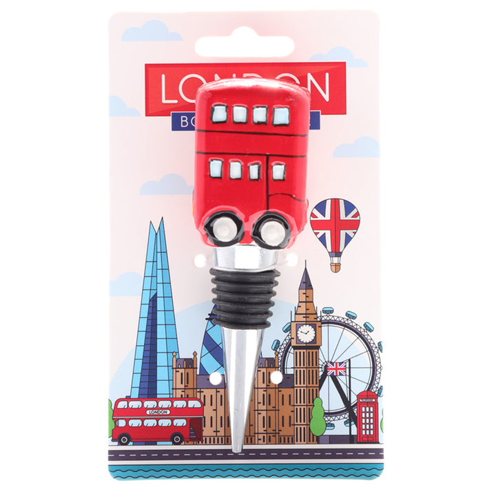 Novelty Ceramic Bottle Stopper - London Icons Routemaster Bus BOT134-0