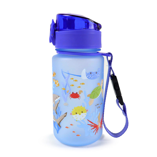 350ml Shatterproof Pop Top Children's Water Bottle - Mariniverse BOT350 by Puckator