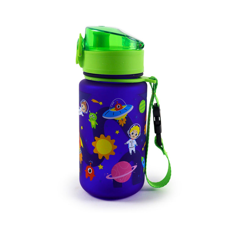 350ml Shatterproof Pop Top Children's Water Bottle - Space Cadet BOT355-0
