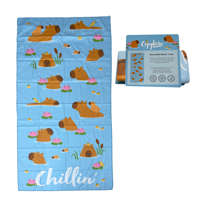 Microfibre Beach Towel - Capybara BTOW14-0