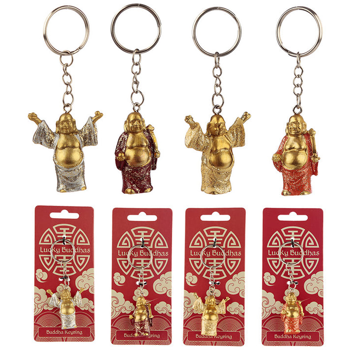 Novelty Keyring - Lucky Buddha BUD315-0